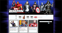 Desktop Screenshot of marvel-legends.com